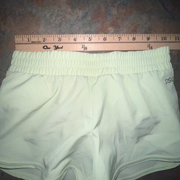 DSG Mid Rise Stride Run‎ Girl Shorts,  2XS, Light green - Picture 3 of 9